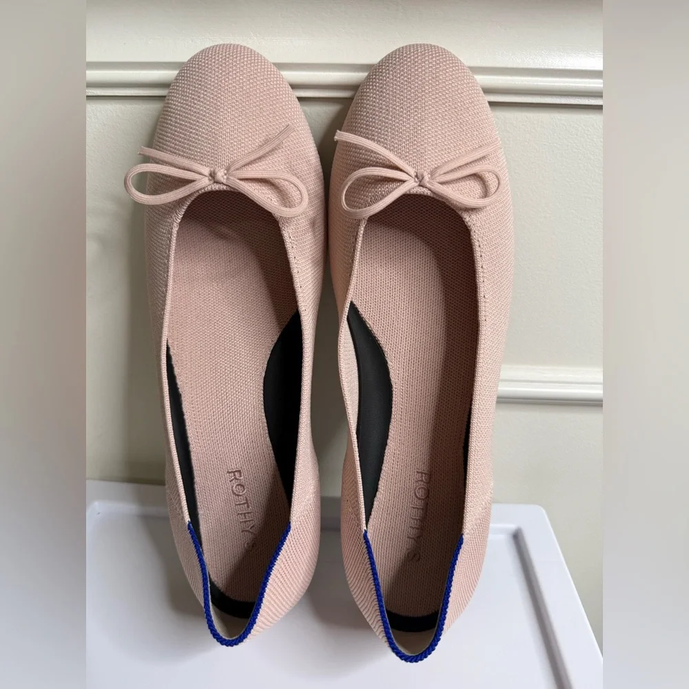 Rothy’s Women’s Elegant Pink Women's Ballet Flats. Size 11.5 - Picture 16 of 16